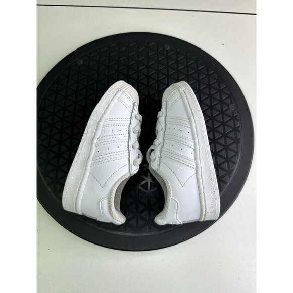 Adidas Superstar EL I Toddler Shoes White EF5397 Size 6K - Picture 6 of 8